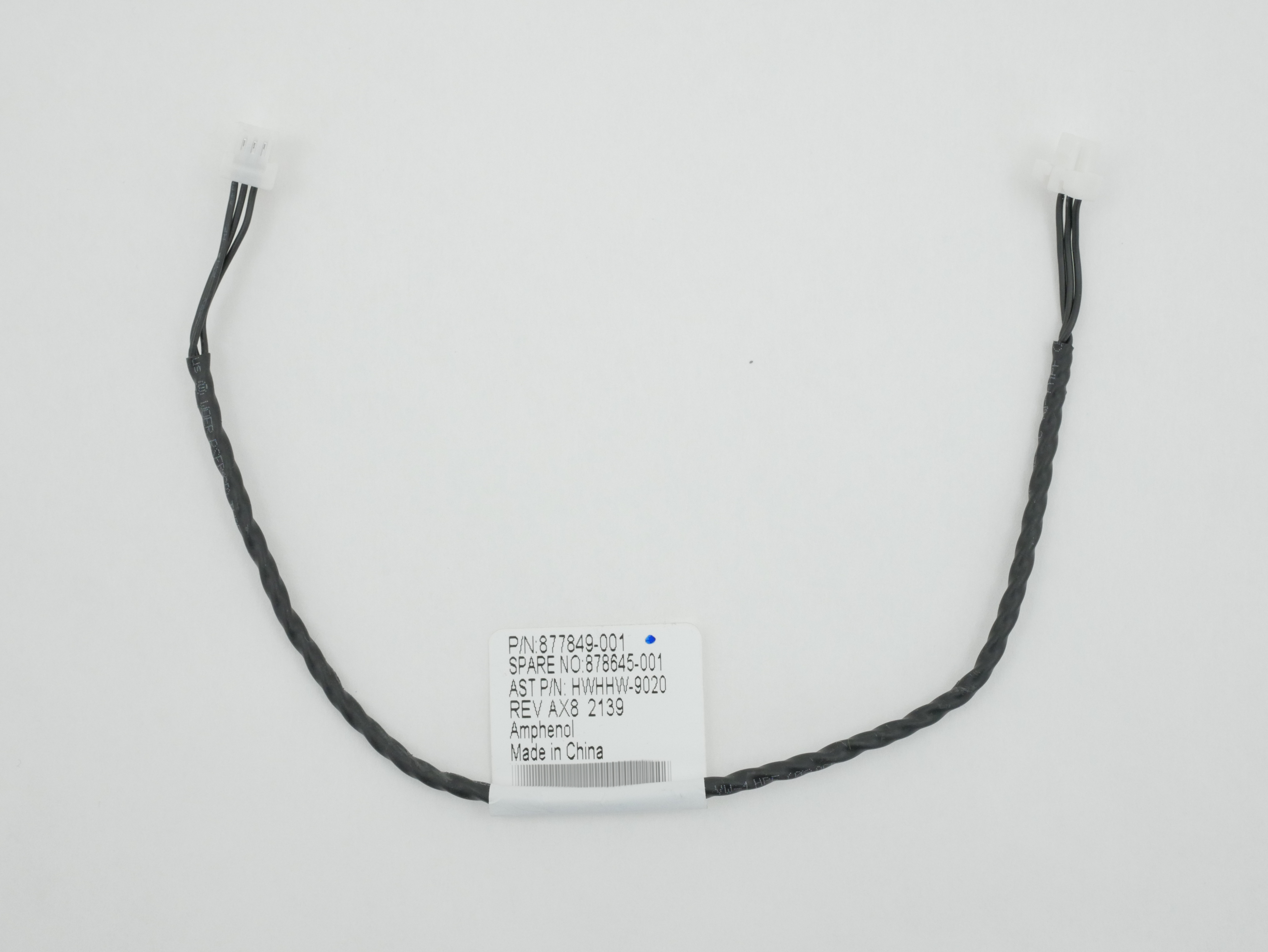 HPE Smart Array G10 PCI Controller Battery Cable HWHHW 877849-001 878645-001 HPE Smart Array G10 PCI Controller Battery Cable HWHHW 877849-001 878645-001