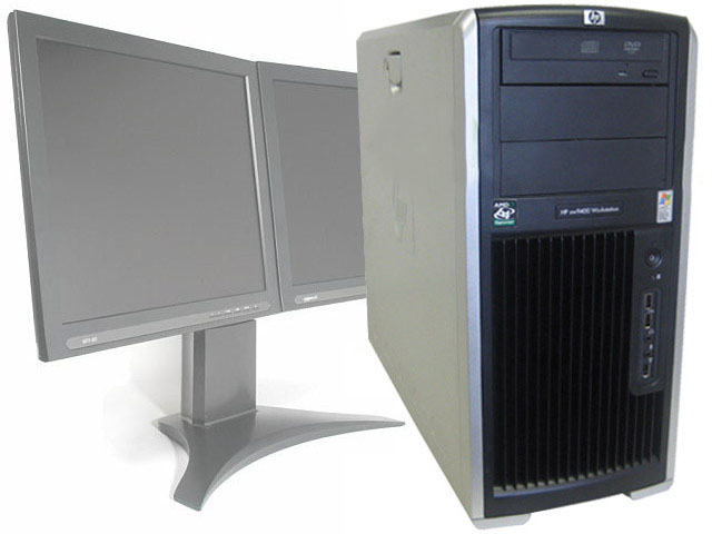 HP XW9400 Workstation AMD Dual Core 2.4GH/4GB/250GB/FX 1500 PC - Click Image to Close