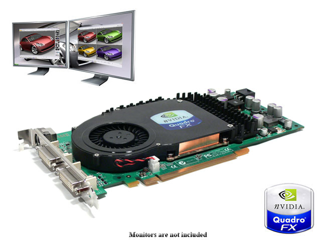 nVIDIA Quadro FX 3450, FX3450 SLI PCI-E 