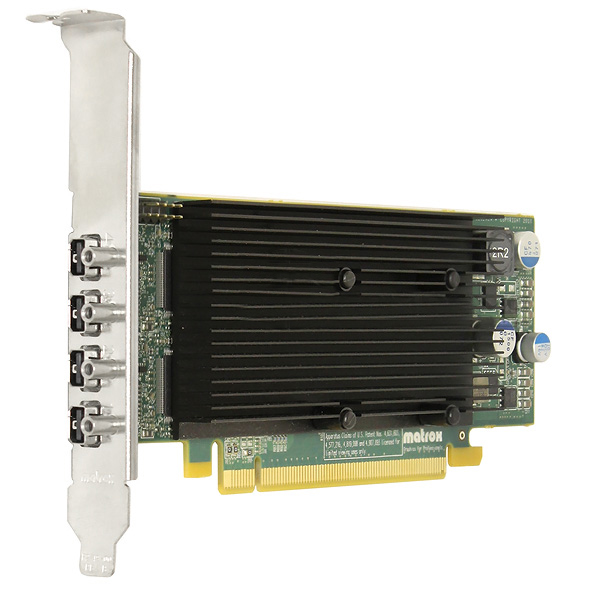 Matrox M9148 1GB PCIEx16 4 Monitor Graphics Adapter no Cables