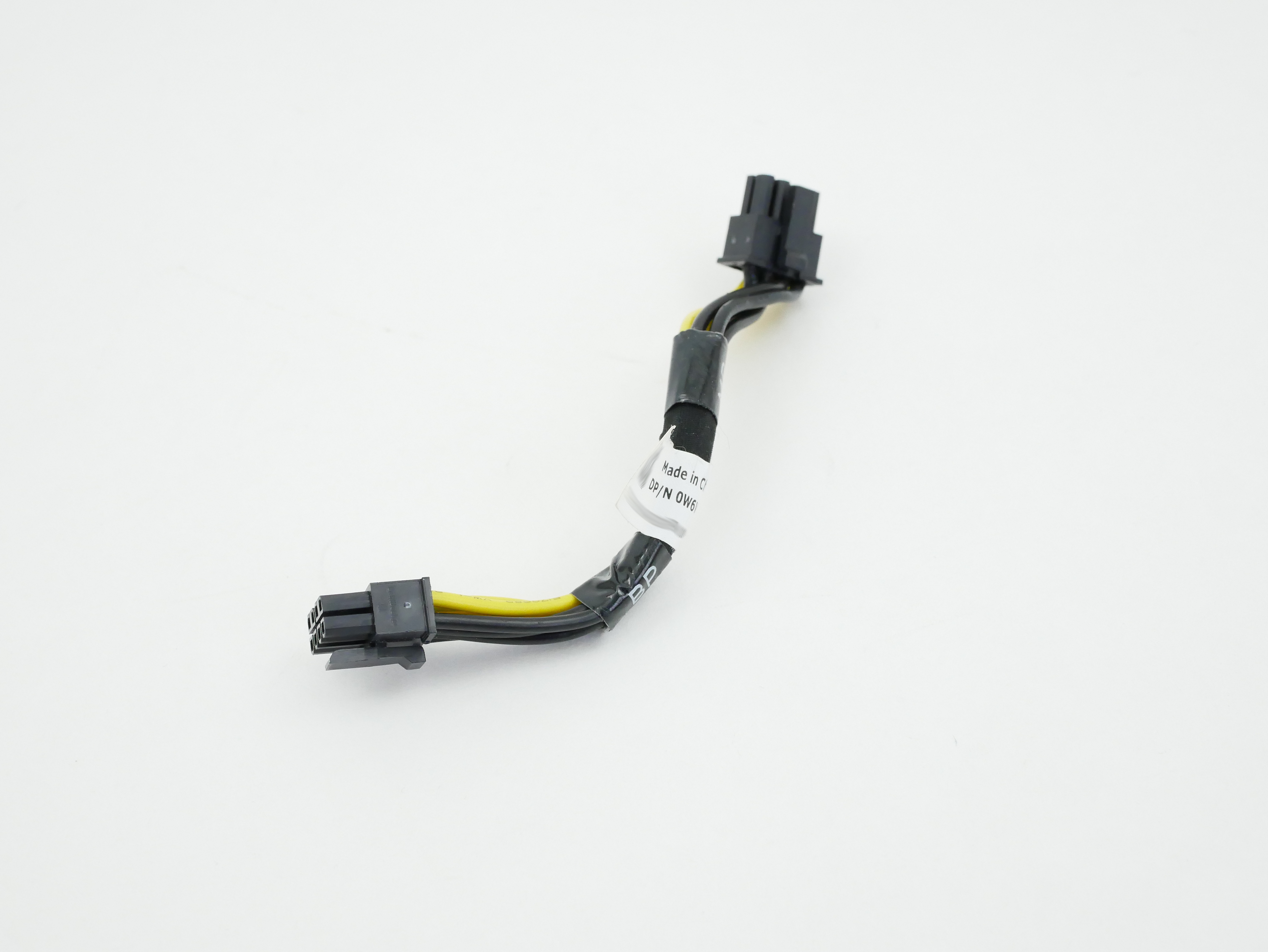 Dell PowerEdge rear flex bay cage Power Cable BP to MB 8mini to 8mini PIN W6W09