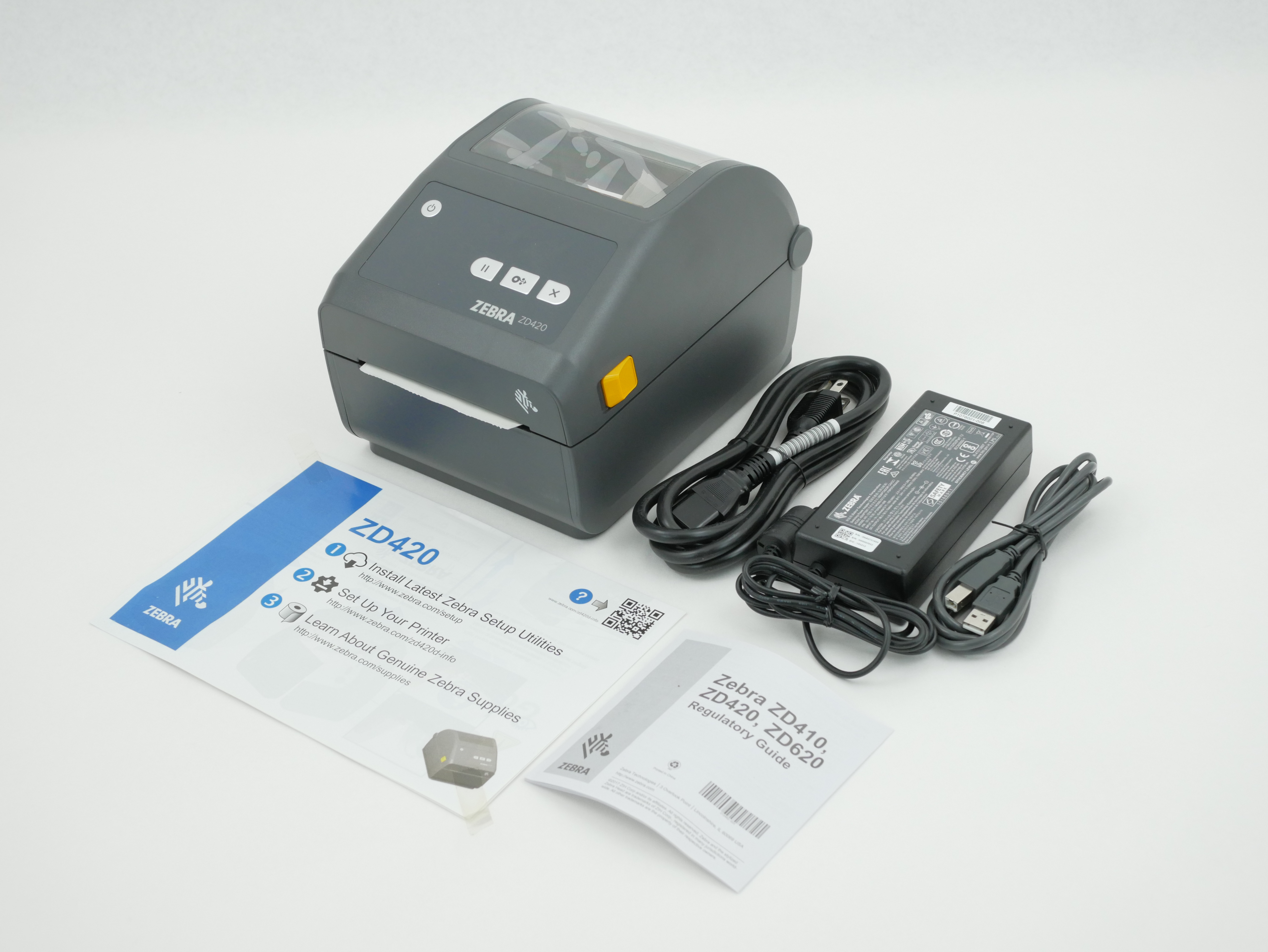 Zebra ZD420 Direct Thermal 300DPI USB ZD42043-D01000EZ Zebra ZD420 Direct Thermal 300DPI USB ZD42043-D01000EZ